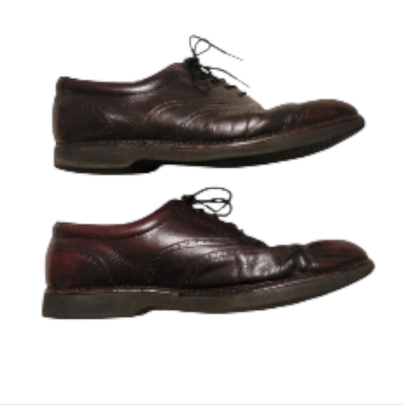 DRESSPORTS BY ROCKPORT Leather Upper Oxford Dress Shoes Brown Size 11 - Picture 3 of 10